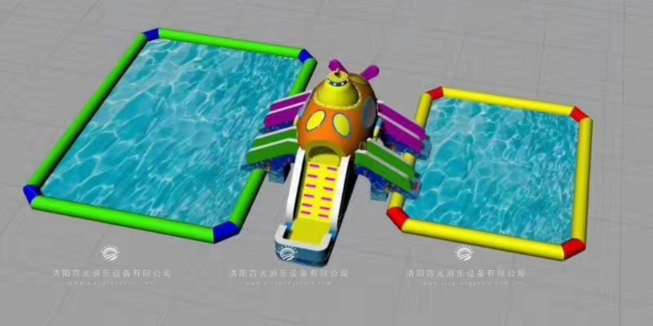 北川深海潜艇儿童乐园充气游泳池